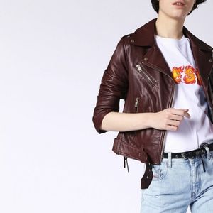Diesel L-Tammy motorcycle jacket